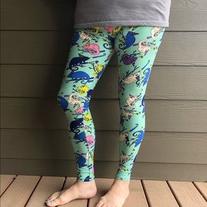 LuLaRoe TC Birthday Chameleon Leggings